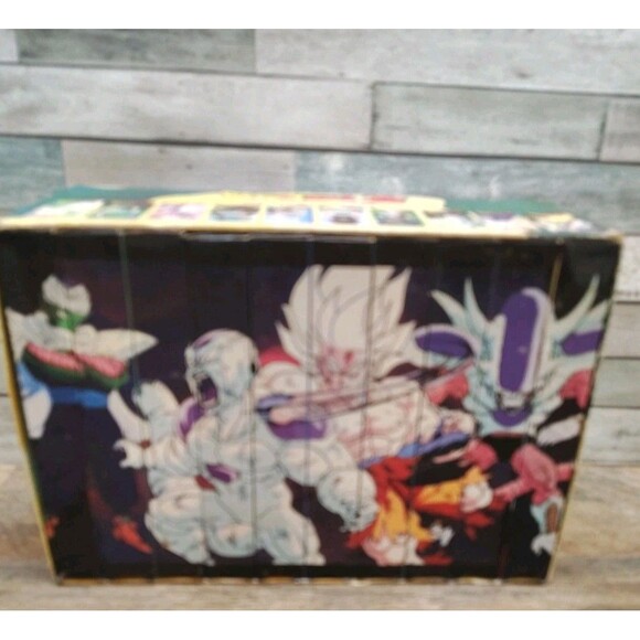 Other - Dragon Ball Z DBZ Frieza Saga UNCUT VHS Box Set Vol 1-10 Connecting Spine Art